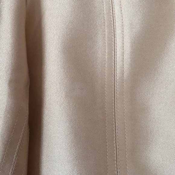 Kay Unger Gold Size 6 silk mix short jacket. - Picture 7 of 12